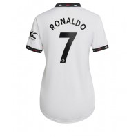 Manchester United Cristiano Ronaldo #7 Fotballklær Bortedrakt Dame 2022-23 Kortermet